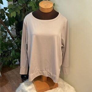 Wholesale Merchandise Women's soft purplish gray Sweatshirt size 3X